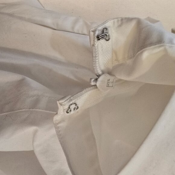 ARMANI EXCHANGE white cotton summer dress - Picture 13 of 16